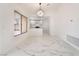 Bright dining area featuring marble floors and a view of the kitchen at 2520 Springridge Dr, Las Vegas, NV 89134