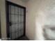 Close up of front door with decorative security gate and unit number 172 above the door at 2606 S Durango Dr # 172, Las Vegas, NV 89117