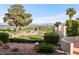 Picture of the golf course with Las Vegas skyline in the distance at 2742 Darby Falls Dr, Las Vegas, NV 89134