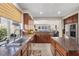 Stylish kitchen boasting granite counters, a center island, and modern appliances at 2933 Red Springs Dr, Las Vegas, NV 89135