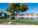Picturesque lake view featuring local wildlife and peaceful surroundings at 3008 Blue Fin Cir, Las Vegas, NV 89128
