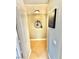 Inviting hallway featuring tiled floors and decorative wall decor at 3329 Hidden Ridge St, Las Vegas, NV 89129