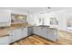Bright kitchen featuring granite countertops, stainless steel appliances, and modern finishes at 356 Clark Dr, Henderson, NV 89074
