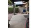 Backyard patio featuring concrete with a chair and covered patio area at 3987 Saddlewood Ct, Las Vegas, NV 89121