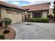 Attractive single-story home with a private driveway and well maintained landscaping at 3987 Saddlewood Ct, Las Vegas, NV 89121