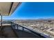 Breathtaking city view from this amazing balcony perfect for relaxation and entertaining at 4471 Dean Martin Dr # 4001, Las Vegas, NV 89103
