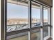 Bedroom window with expansive city views at 4471 Dean Martin Dr # 4001, Las Vegas, NV 89103