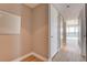 Hallway with hardwood floors and doors at 4471 Dean Martin Dr # 4001, Las Vegas, NV 89103