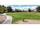 Well-maintained park featuring walking paths, lush greenery, and a picnic shelter at 4910 Cielo Ct, Pahrump, NV 89061