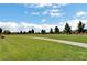 Green community park with walking paths, offering residents a space to relax at 4910 Cielo Ct, Pahrump, NV 89061