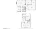 Home floor plan with kitchen, living room, Gathering room, bedrooms and bathrooms at 5361 Cabrito Dr, Las Vegas, NV 89103