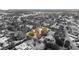 Aerial view showcasing the property nestled within a desert neighborhood with mature landscaping at 7185 Ranchito Cir, Las Vegas, NV 89120