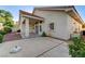 A well-maintained backyard with a covered patio and ample space provides great potential for outdoor activities at 8052 Marbella Cir, Las Vegas, NV 89128
