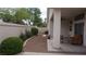 Spacious covered patio overlooking a landscaped yard at 8052 Marbella Cir, Las Vegas, NV 89128