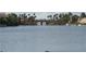 Scenic lake view showcasing bridge, palm trees, and peaceful waterfront ambiance at 8052 Marbella Cir, Las Vegas, NV 89128
