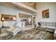 Sun-filled living room with a high ceiling, open floor plan, and access to the kitchen at 940 Vegas Valley Dr, Las Vegas, NV 89109