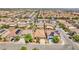 Neighborhood aerial view highlighting the homes and streets in a well-established community at 9588 Comiskey Ct, Las Vegas, NV 89148