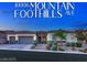 Charming single-story home with a three-car garage, well-maintained landscaping, and inviting curb appeal at 10086 Mountain Foothills Ave, Las Vegas, NV 89149