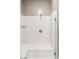 This bright, modern shower is bright, clean, and spacious at 10086 Mountain Foothills Ave, Las Vegas, NV 89149