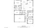 Detailed floor plan showcasing the layout of this spacious home at 1401 Cattail Falls St, Boulder City, NV 89005