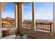 Relaxing balcony showcasing views of the surrounding landscape at 20 Via Visione # 104, Henderson, NV 89011