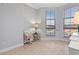 Well-lit bedroom with large windows and neutral decor at 20 Via Visione # 104, Henderson, NV 89011
