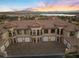 Luxury townhouse with tile roof and multiple garage spaces at 20 Via Visione # 104, Henderson, NV 89011