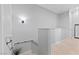 Well-lit staircase with tile flooring and neutral color scheme at 20 Via Visione # 104, Henderson, NV 89011
