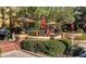 Cozy outdoor seating area with umbrellas, perfect for relaxing and entertaining at 270 E Flamingo Rd # 214, Las Vegas, NV 89169
