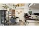 Cozy breakfast nook featuring built in seating, a bar area, and bright natural light at 2701 Brookstone Ct, Las Vegas, NV 89117