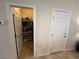 Walk-in pantry with built-in shelving provides ample storage space for all your cooking needs at 2707 Chinaberry Hill St, Laughlin, NV 89029