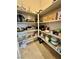 Walk-in pantry with built-in shelving provides ample storage space at 2707 Chinaberry Hill St, Laughlin, NV 89029