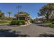 Gated community entrance providing security and exclusivity at 2805 High Sail Ct, Las Vegas, NV 89117