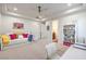 Bedroom with daybed, desk, and shelving at 3051 Traverse Creek Ln, Las Vegas, NV 89135