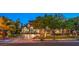 A charming single-Gathering home with a well-manicured lawn and mature trees creates great curb appeal at 3051 Traverse Creek Ln, Las Vegas, NV 89135