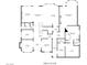 Detailed floor plan showcasing the layout of the first floor, including living spaces and primary suite at 3051 Traverse Creek Ln, Las Vegas, NV 89135