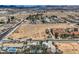 Scenic aerial shot featuring neighborhood streets and lush backyard pool at 3290 Vicki Ave, Las Vegas, NV 89139