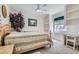 Bright bedroom with lots of natural light, built-in shelves, and a comfortable bed at 3290 Vicki Ave, Las Vegas, NV 89139