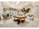 Spacious living room features a pool table, stylish furnishings, and natural light at 3290 Vicki Ave, Las Vegas, NV 89139