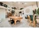 Expansive living area featuring a pool table, a fireplace, and seamless access to other living spaces at 3290 Vicki Ave, Las Vegas, NV 89139