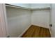 Spacious walk-in closet with rod for hanging clothes at 3400 Cabana Dr # 1033, Las Vegas, NV 89122