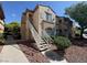 Attractive two-story condo with easy access stairs to the front door entrance at 3400 Cabana Dr # 1033, Las Vegas, NV 89122