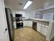 Modern kitchen featuring stainless steel appliances and sleek countertops at 3400 Cabana Dr # 1033, Las Vegas, NV 89122