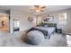 Spacious bedroom featuring stylish decor, carpet flooring, and a large beanbag for relaxing at 356 Silva Pl, Henderson, NV 89011