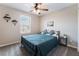 Cozy bedroom offering a bed, and natural light from a window, and simple decor at 356 Silva Pl, Henderson, NV 89011