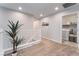 Second floor hallway with carpet and a laundry room off the hall at 356 Silva Pl, Henderson, NV 89011