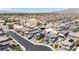 Beautiful community featuring well-maintained homes with desert landscaping and scenic mountain views at 438 Shimmering Sands Ave, North Las Vegas, NV 89031