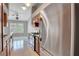 Modern kitchen features stainless steel appliances and ample counter space at 4905 Ocean Shores Way, Las Vegas, NV 89130