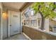 Balcony features exterior storage closet and an exterior view of the building at 4955 Lindell Rd # 130, Las Vegas, NV 89118