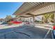 Assigned covered parking spot with view of the apartments at 4955 Lindell Rd # 130, Las Vegas, NV 89118